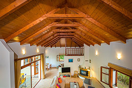 Living area villa Old Well
